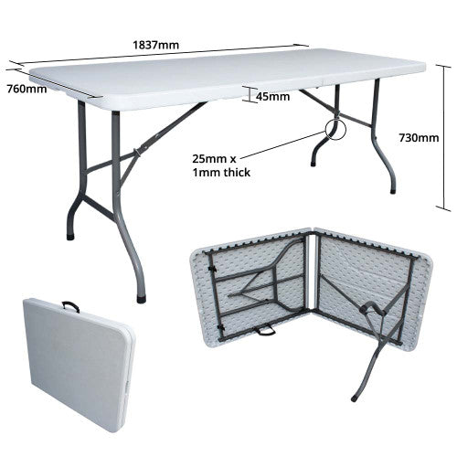 6ft Folding Table