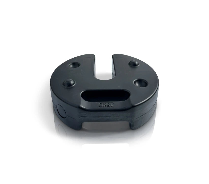 15kg Plastic Coated Gazebo Leg Weights (Pair)