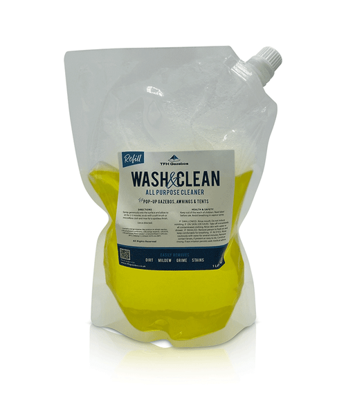 TFH Wash & Clean - Gazebo, Awning & Tent Cleaner Refill - 1L