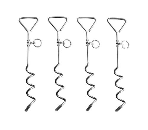 Corkscrew Ground Stakes (set of 4)