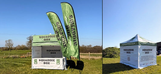 Printed Pop Up Gazebo Packages and Accessories for Charities & Fundraisers