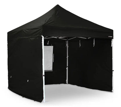 3m x 3m S30 Black Steel frame Pop Up Gazebo