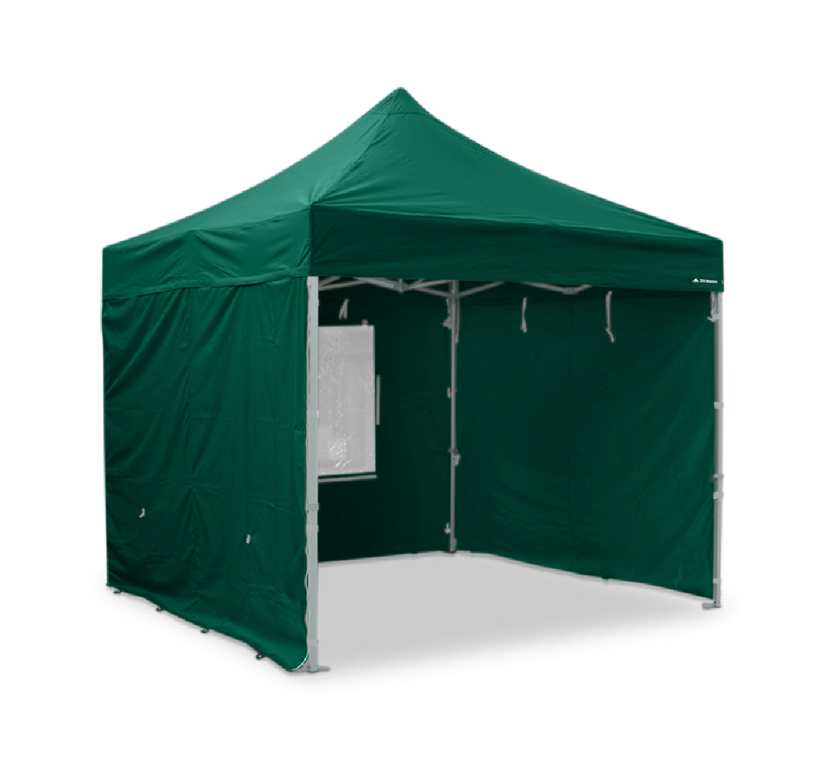 3x3 S42 Green heavy duty aluminium pop up gazebo with sides