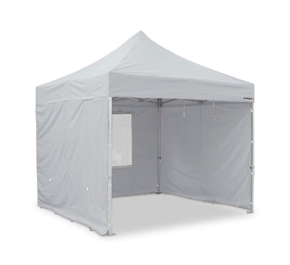 3x3 S42 Grey heavy duty aluminium pop up gazebo with sides