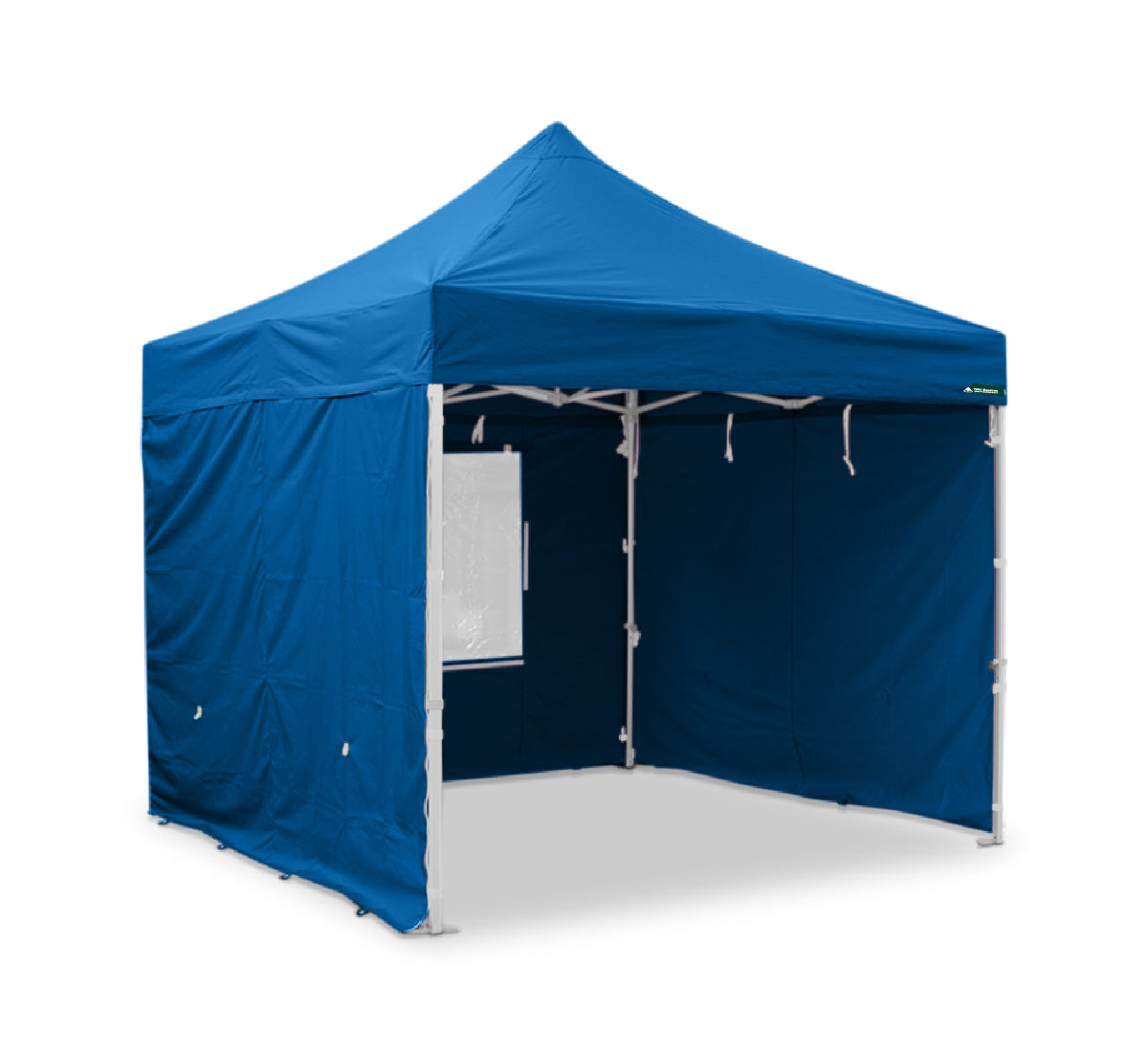 3x3 S42 Light Blue heavy duty aluminium pop up gazebo with sides