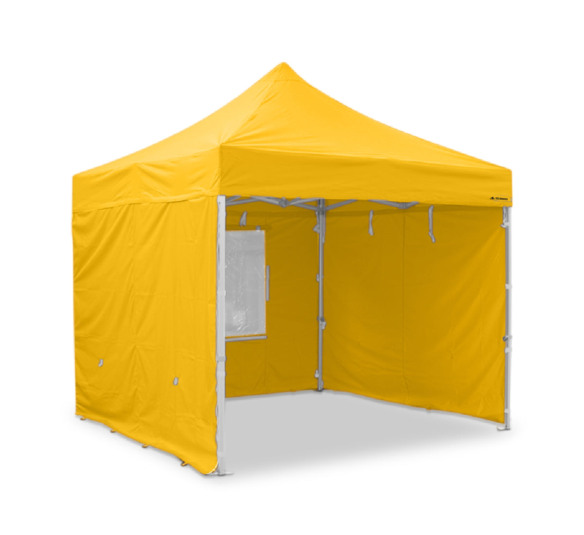 3x3 S42 Yellow heavy duty aluminium pop up gazebo with sides