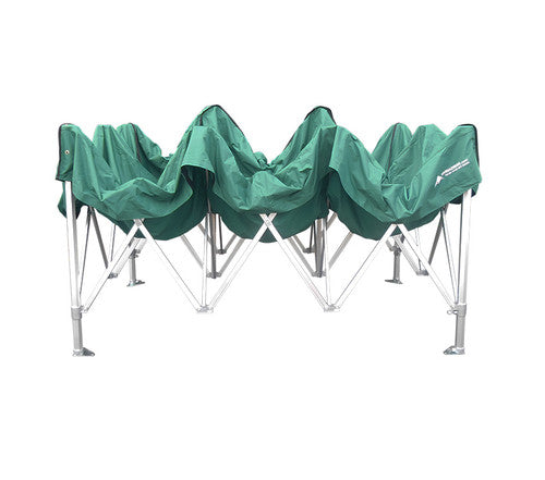 S50 3x4.5 commercial green heavy duty pop up gazebo