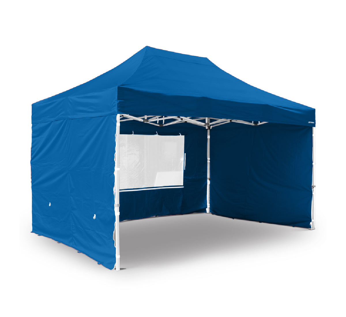 3x4.5 S42 Light Blue Heavy duty aluminium pop up gazebo with sides