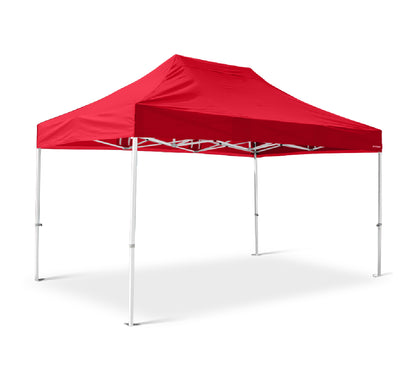 3x4.5 S42 Red Heavy duty aluminium pop up gazebo 