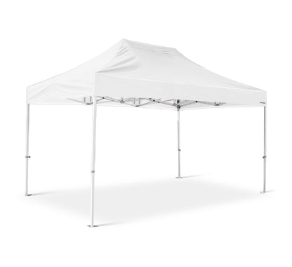 3x4.5 S42 White Heavy duty aluminium pop up gazebo
