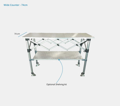 1.4m Aluminium Folding Trade Counter