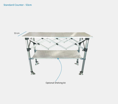 1.4m Aluminium Folding Trade Counter