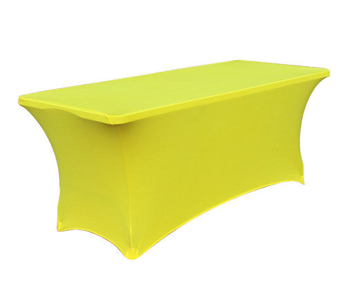 Yellow stretch Tablecloth