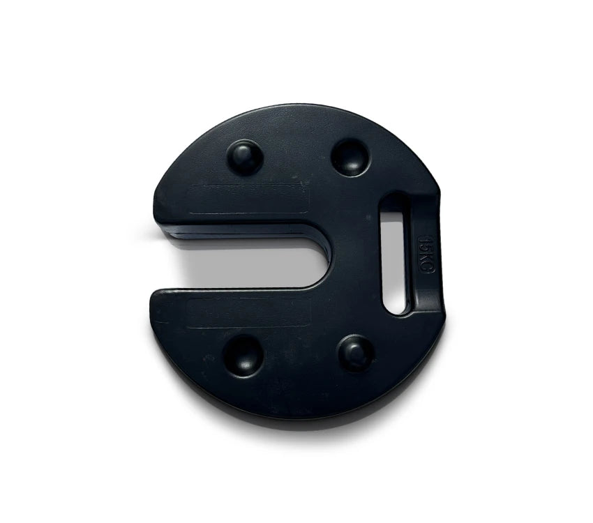 15kg Plastic Coated Gazebo Leg Weights (Pair)