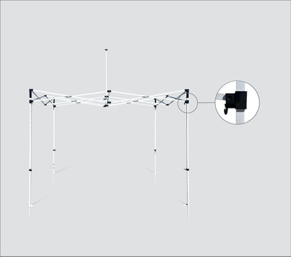 S30 Two Way Leg Slider Bracket inc Pull Pin