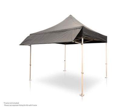 Black Roof and Awning