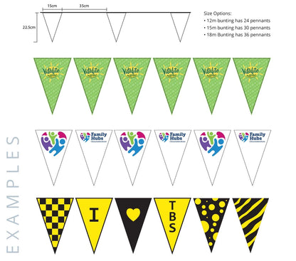 Custom Printed Bunting