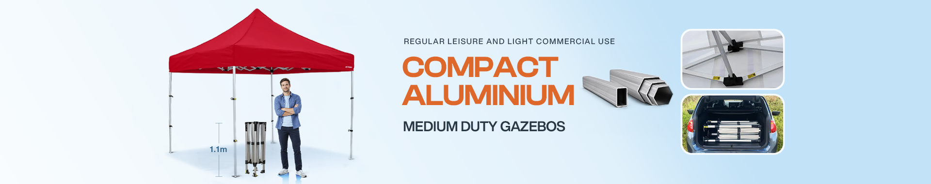 Compact Pop Up Gazebos 