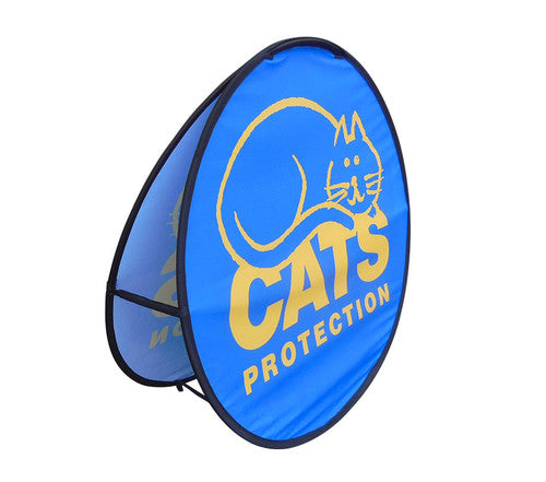 Round Pop Up Banner