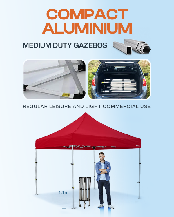 Compact Pop Up Gazebos 