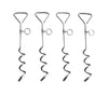 Corkscrew Ground Stakes (set of 4)