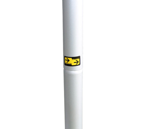 Rectangle  Promotional Display Counter pole