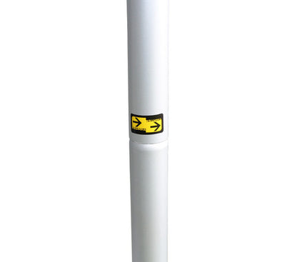 Rectangle  Promotional Display Counter pole