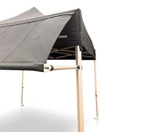 3m x 3m Pop Up Gazebo with Awning Kit
