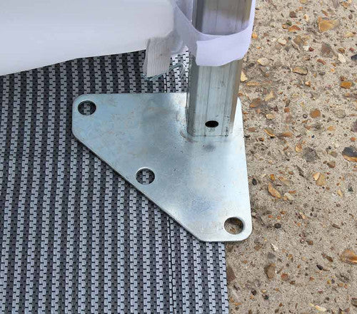 S42 gazebo frame footplate 