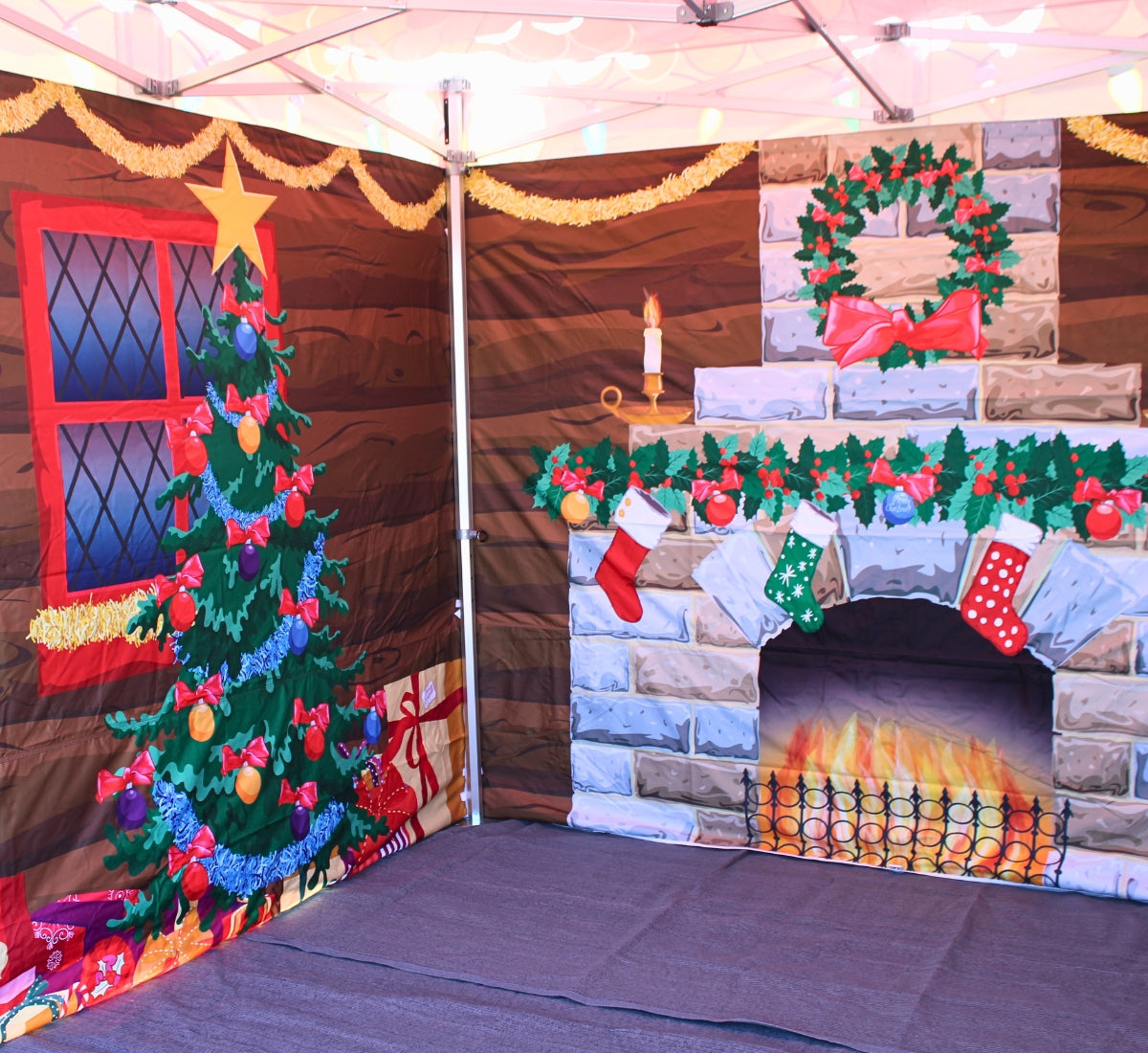 Santas Grotto Gazebo Option 2