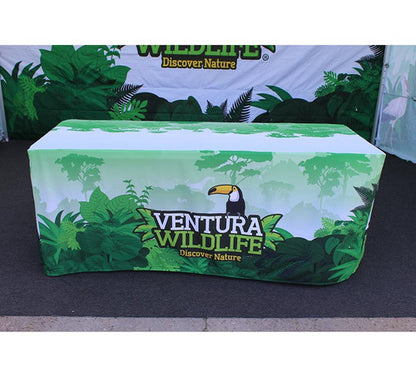 Custom printed tablecover