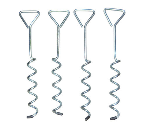 Corkscrew groundstakes