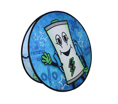 Round Spring Up Banner