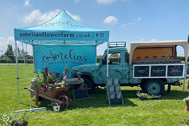 Custom printed gazebo package