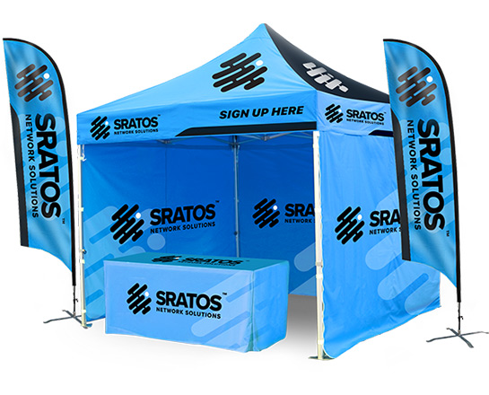 Exhibition Pack Pro Printed Gazebo Package
